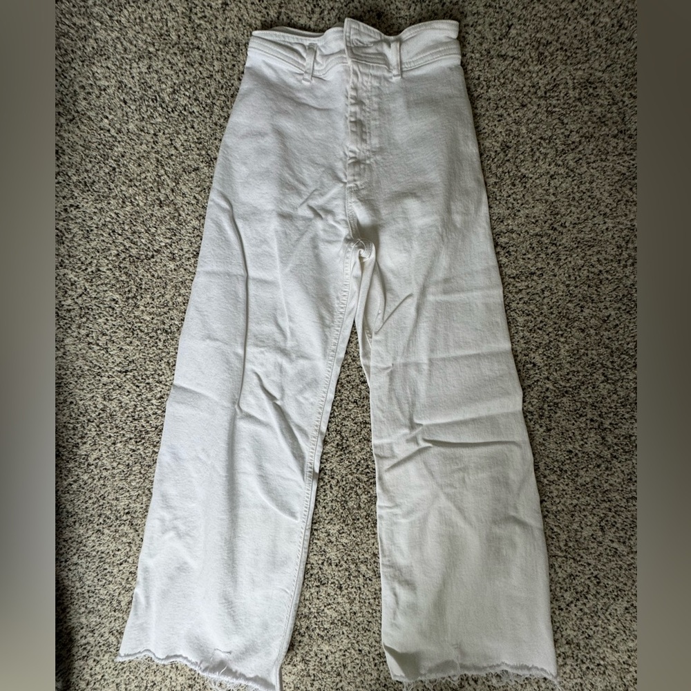 zara high waisted wide leg jeans